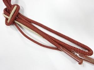 未使用品　正絹　手組帯締め